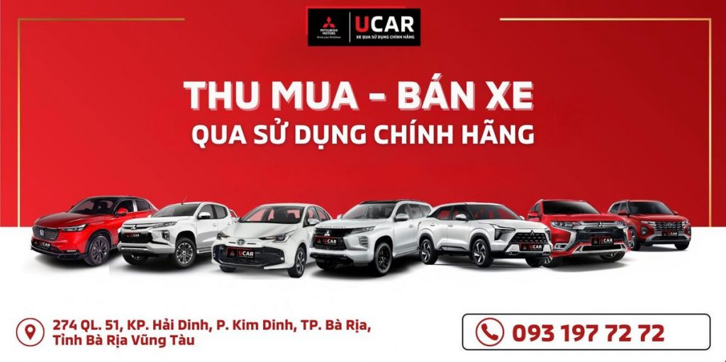 BÁN XE CŨ / XE QUA SỬ DỤNG VỚI MITSUBISHI BÀ RỊA VŨNG TÀU